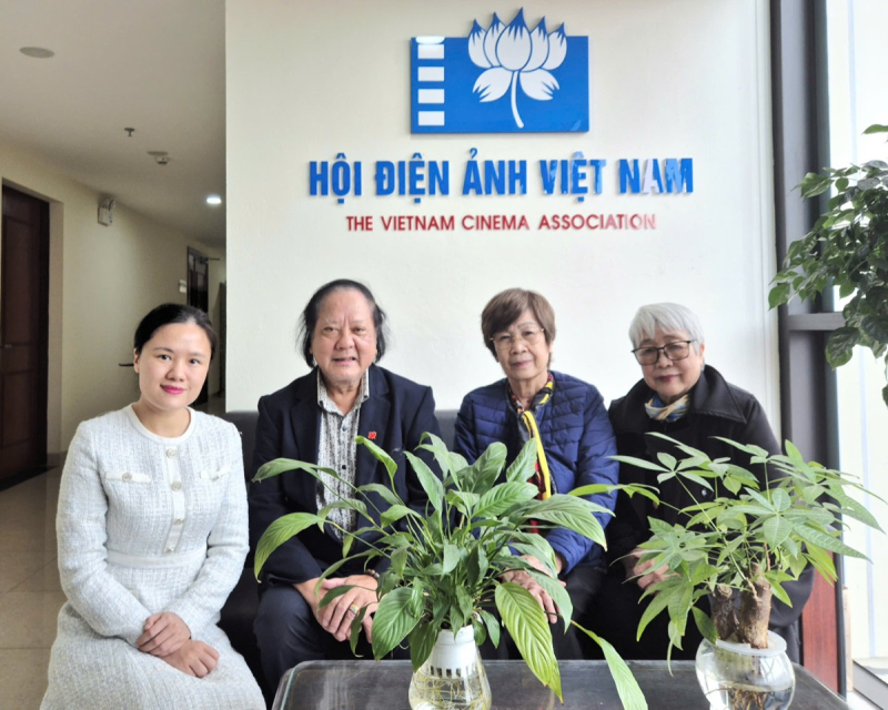 Đại diện Phố Việt đến thăm và làm việc với Hội Điện ảnh Việt Nam