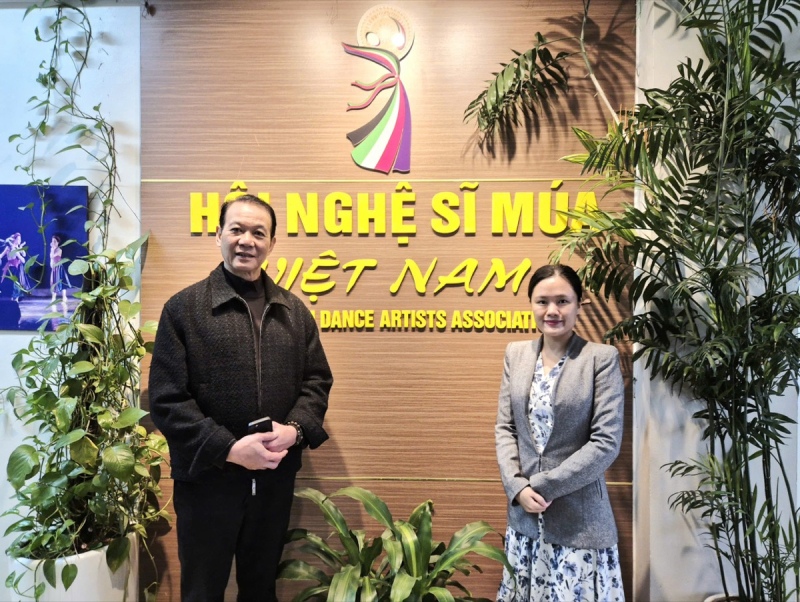 Image Phố Việt thăm Hội Nghệ sĩ Múa Việt Nam
