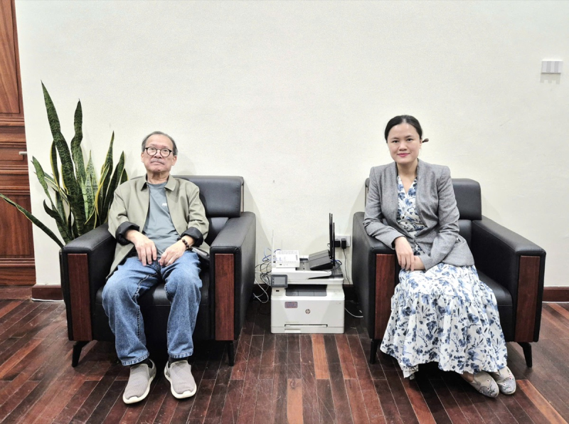 Image Đại diện Phố Việt đến thăm và làm việc với Hội Văn học Nghệ thuật các Dân tộc thiểu số Việt Nam