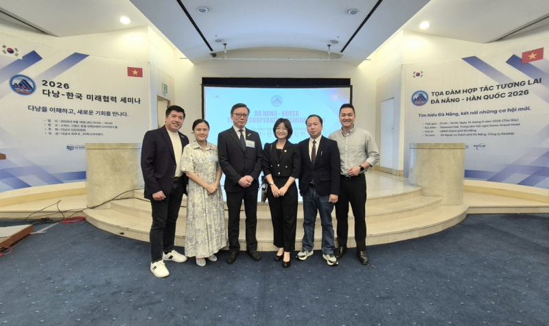 Image Viettowns tham dự tọa đàm "Hợp tác tương lai Đà Nẵng - Hàn Quốc 2026" tại Seoul